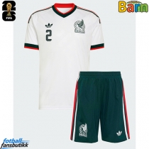Mexico Jorge Sanchez #2 Bortedraktsett Barn EM 2024 Kortermet (+ Korte bukser)